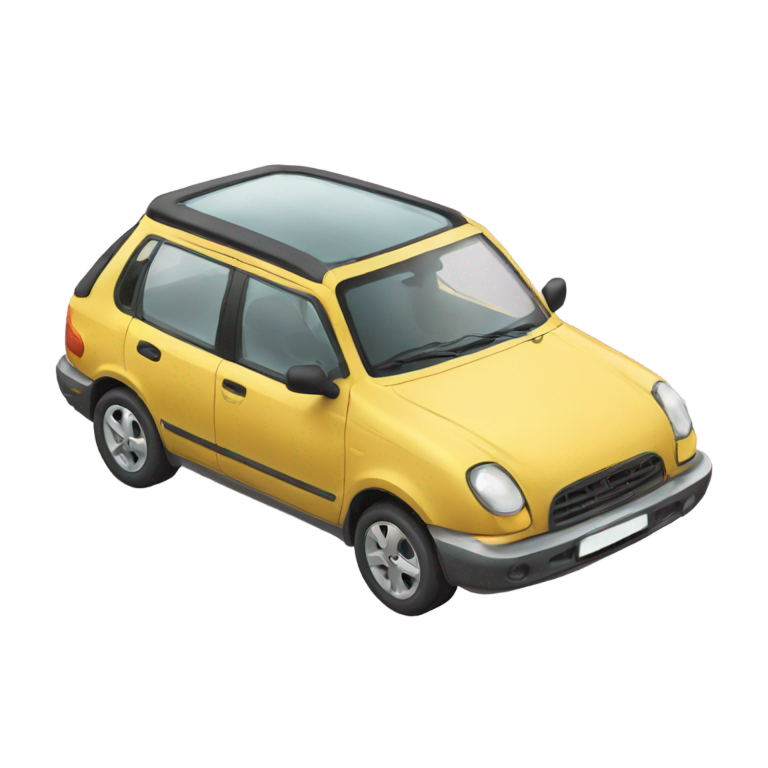 genmoji : Voiture Mitshubitchi