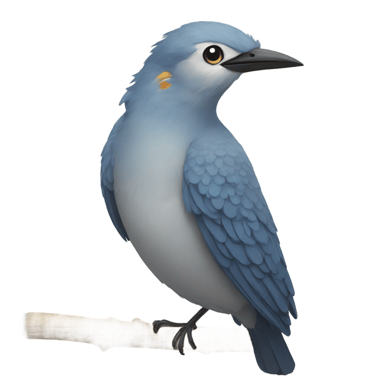 genmoji: a bird