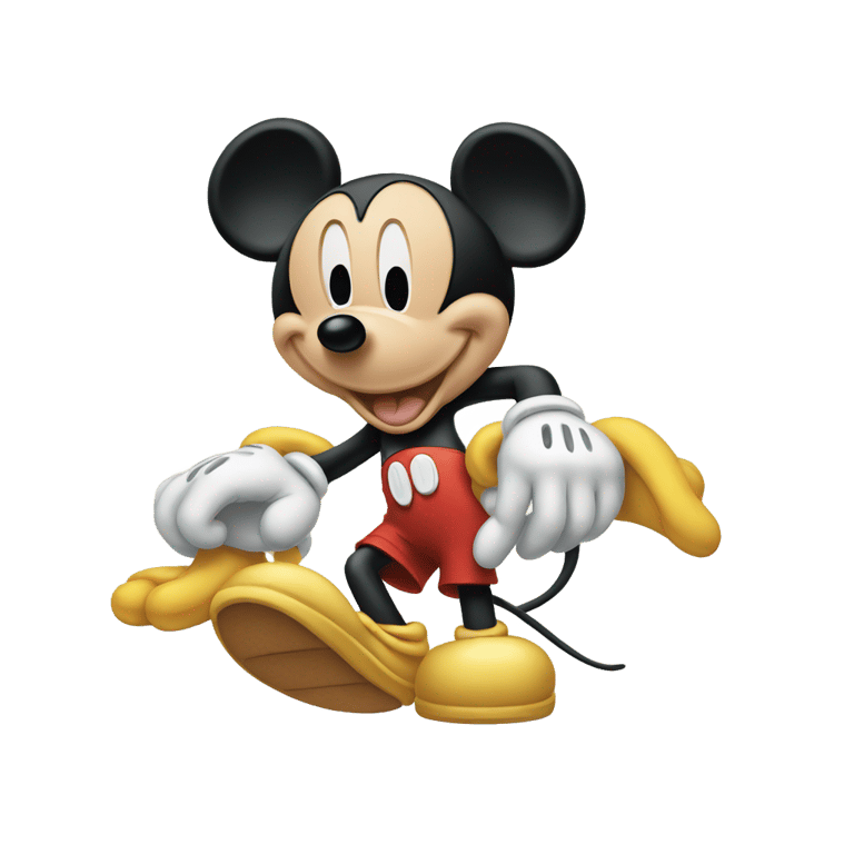 genmoji: Mickey Mouse