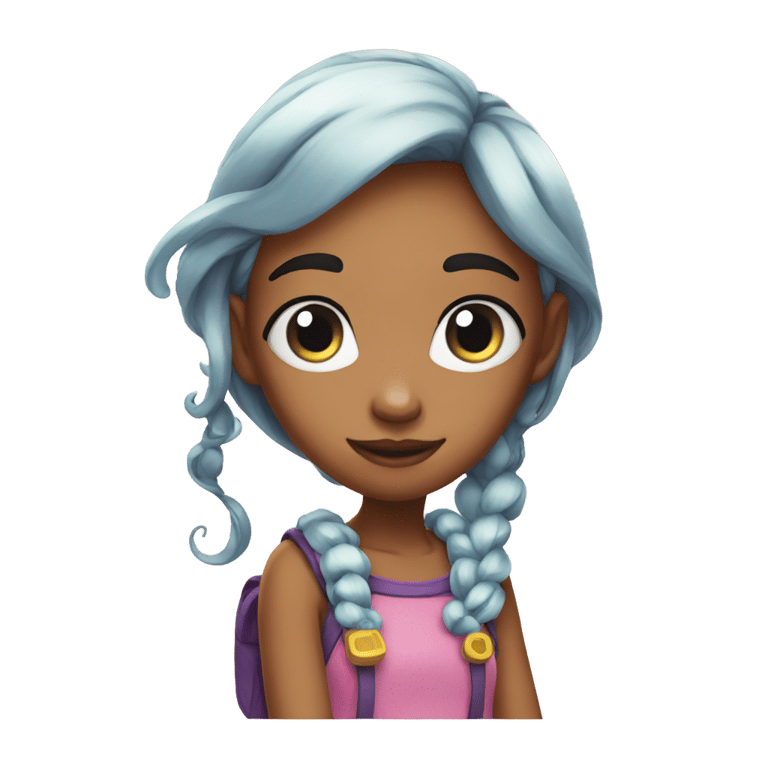 genmoji: Inkling girl