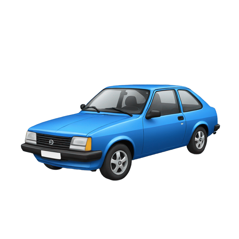 genmoji: Blue opel