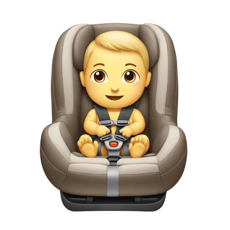 genmoji : Baby car seat