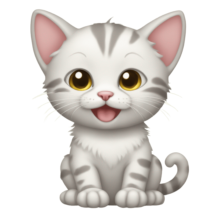 genmoji: Newborn cat