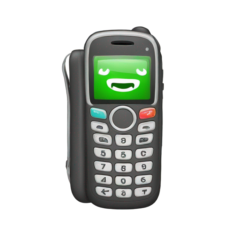 genmoji : Téléphone à clapet