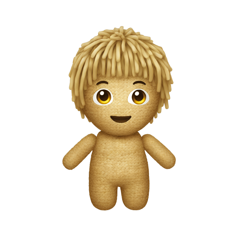 genmoji: Straw Doll