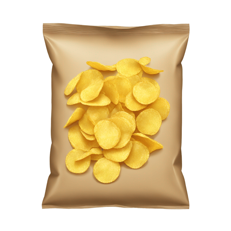 genmoji: Bag of chips