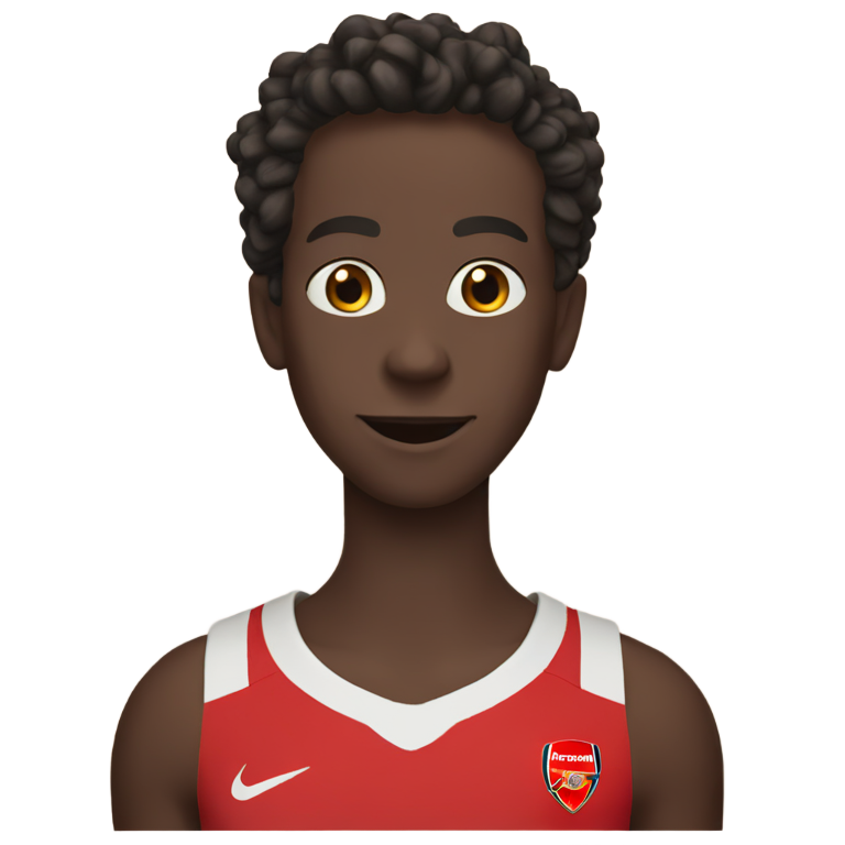genmoji: Bakayo Saka arsenal
