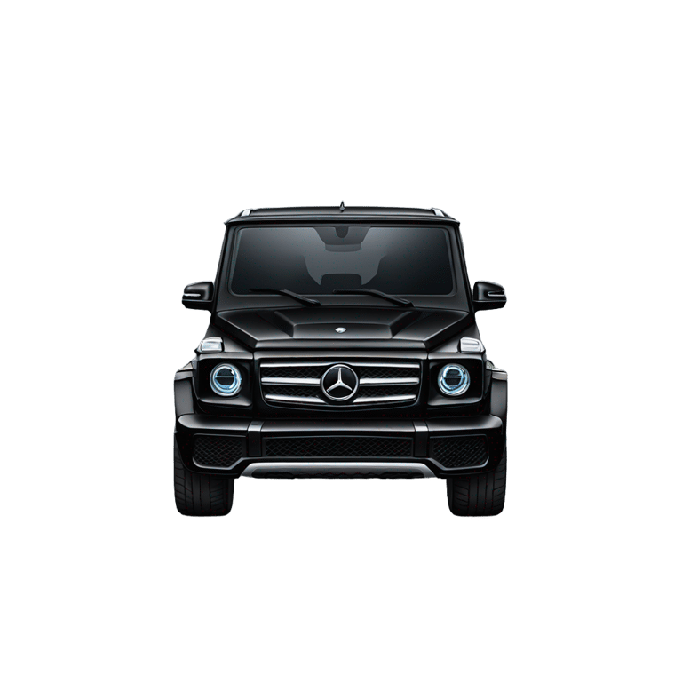 genmoji: Black Mercedes classe G AMGemoji