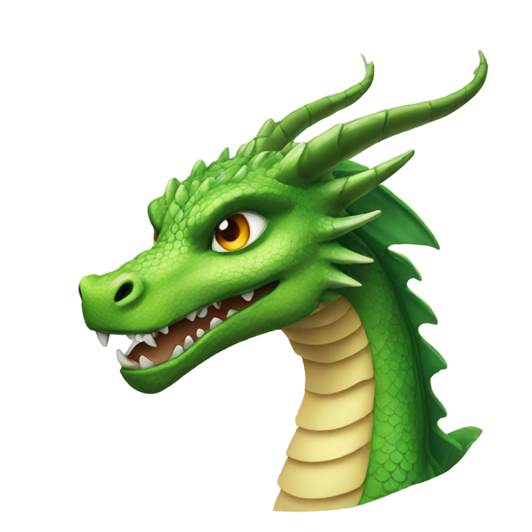 genmoji: Elegant dragon