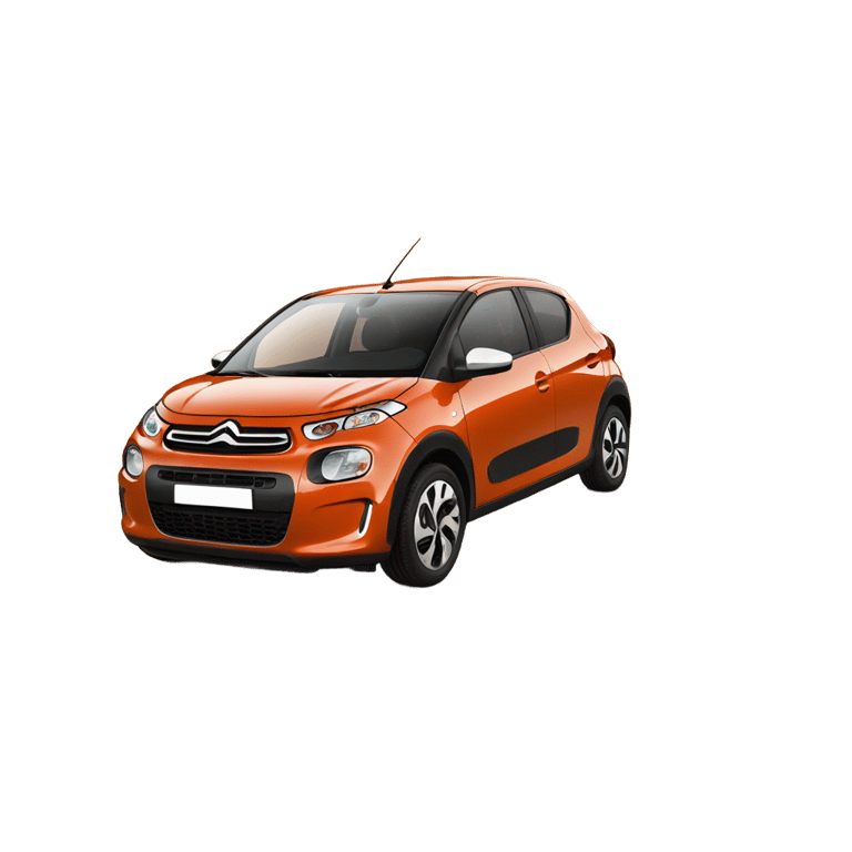 genmoji: citroen c15 in the desert