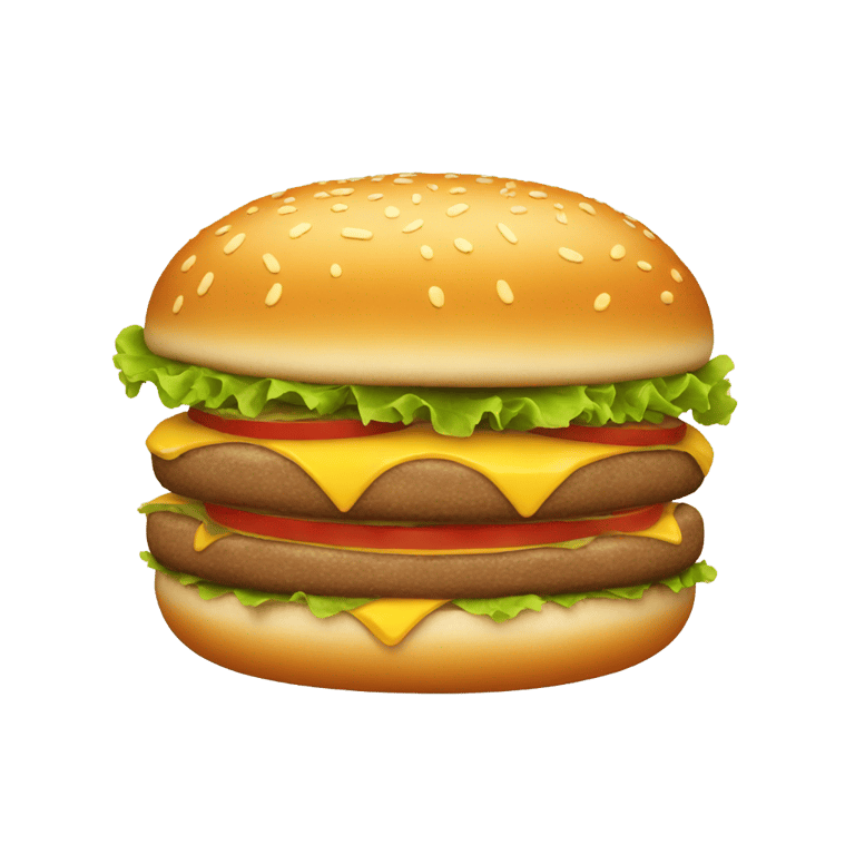 genmoji: Hamburger