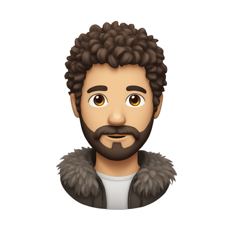 genmoji: Hairy guy