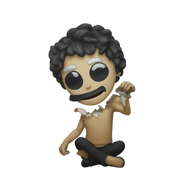 genmoji: Mort partying