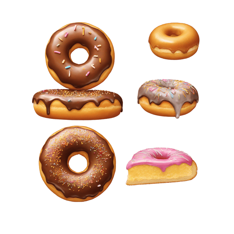 genmoji: Donut and Pączek