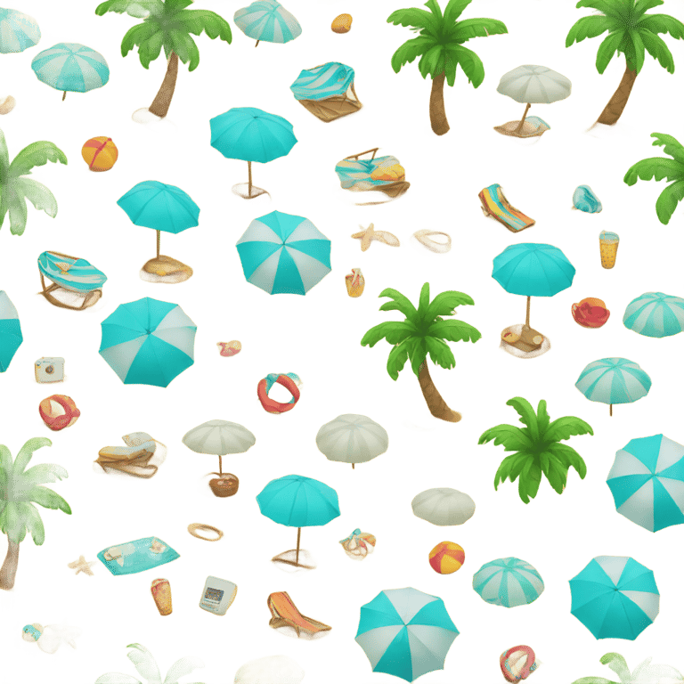 genmoji: Beach