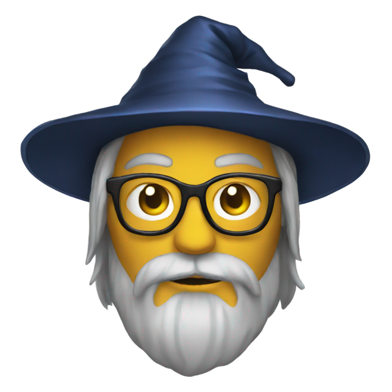 genmoji: dj wizard