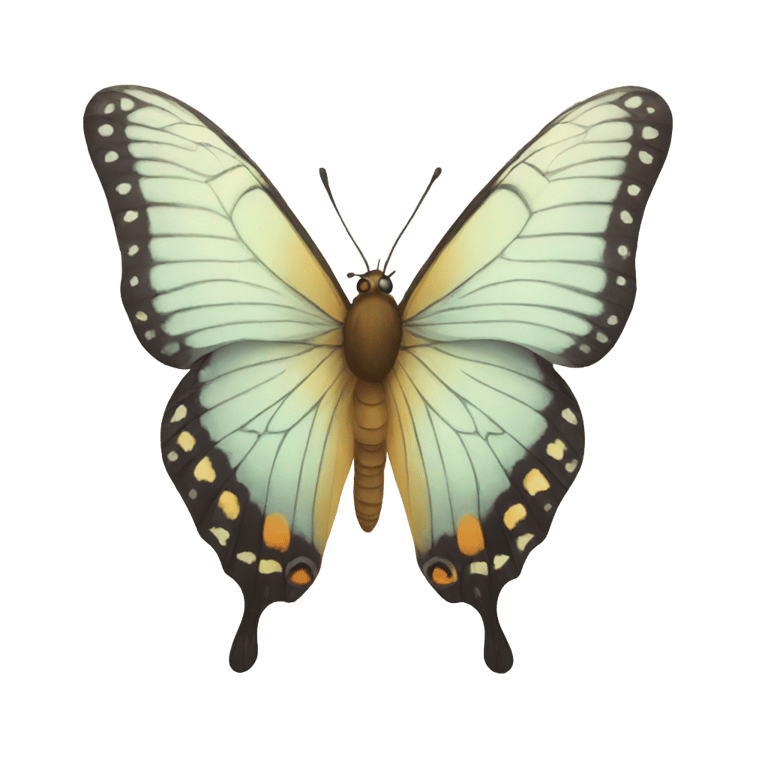 genmoji: Dumping butterfly