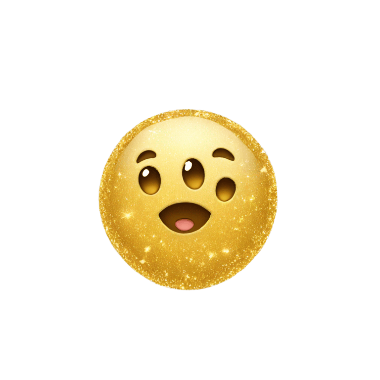 genmoji: Sparkle golden