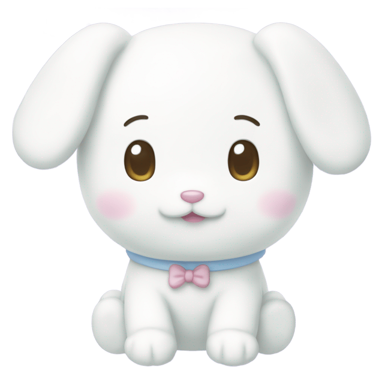 genmoji: Cinnamoroll from sanrio