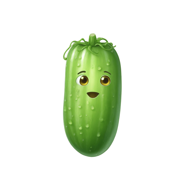 絵文字：silica gel morphing cucumber seed