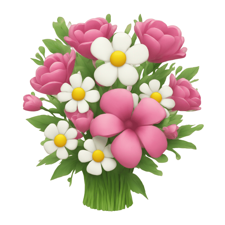 genmoji: flower bouquet