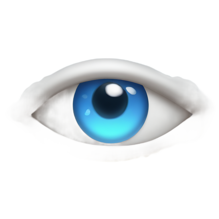 genmoji: Water droplet with an eye