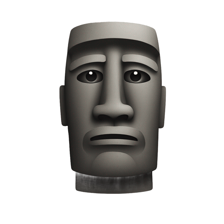 genmoji: a moai