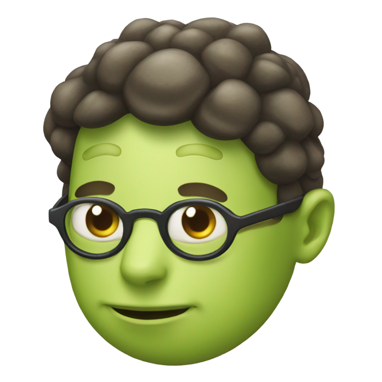 genmoji: Android-style turtle emoji with head of Gustav Mahler