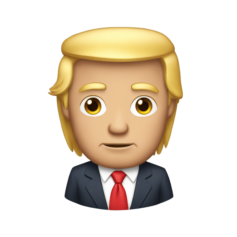 genmoji : Donald Trump