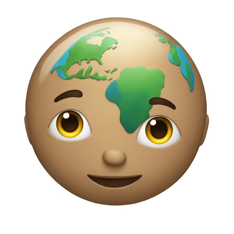 genmoji: Earth as a Human