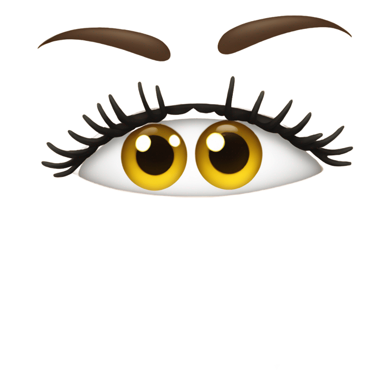 genmoji: Eyelashes