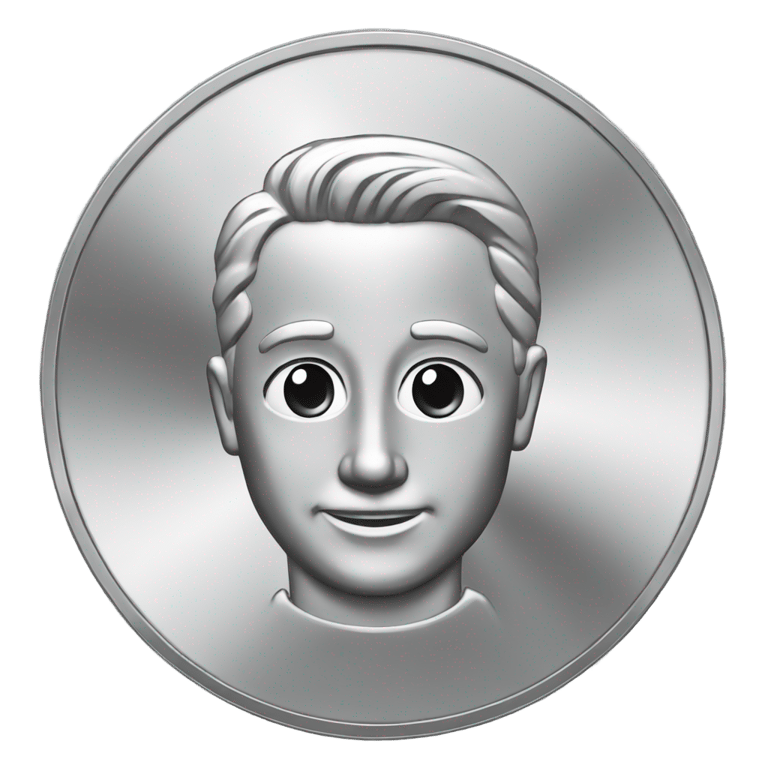 genmoji: Nickel coin