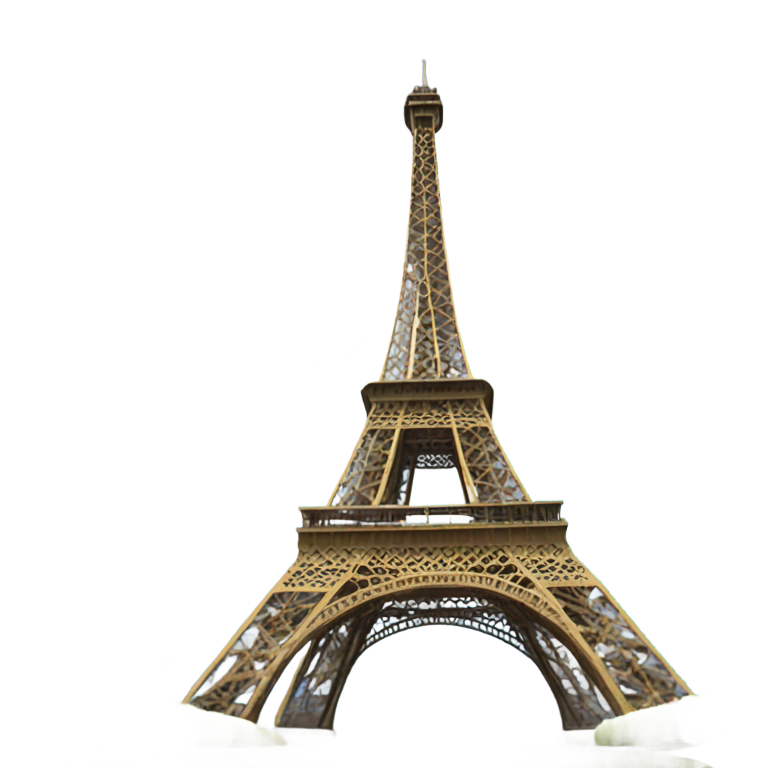 genmoji: iOS emoji eiffel tower