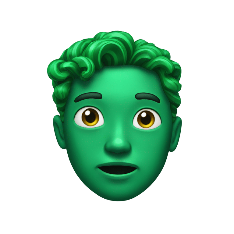 genmoji: malachite