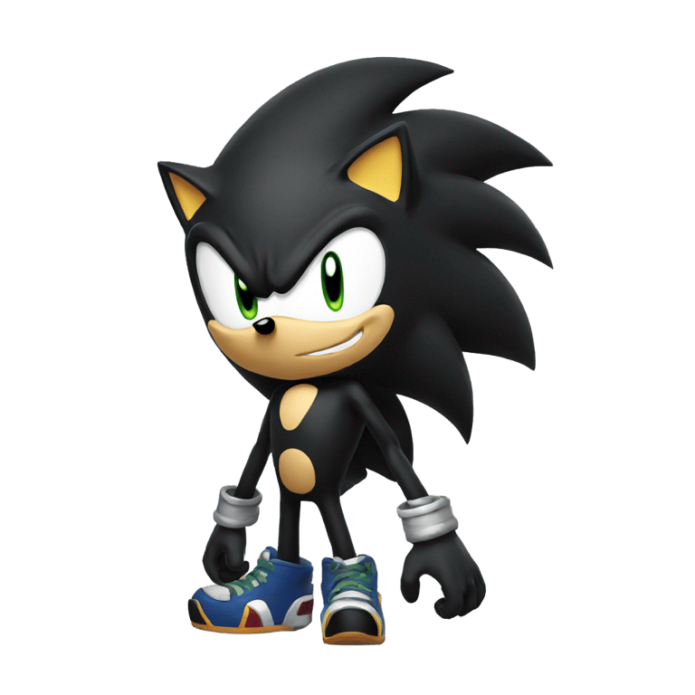 genmoji: Shadow sonic