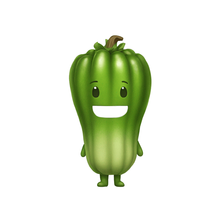 絵文字：A pomarain  in a pickle costume