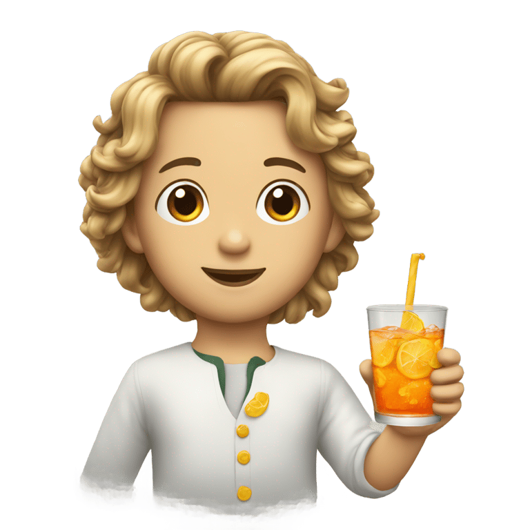 絵文字：Apperol spritz