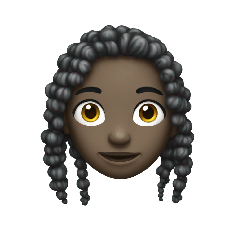 genmoji: a black pearl