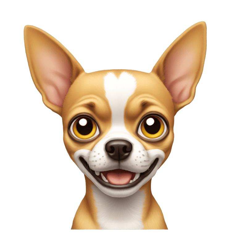 genmoji: mad chihuahua