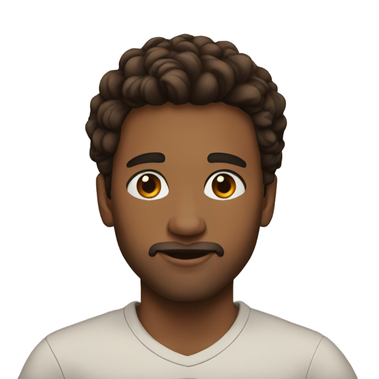 genmoji: Noah Eakes Brown hair