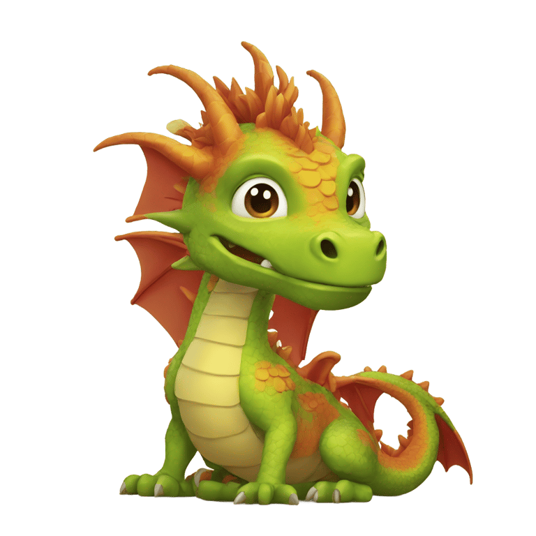 genmoji: dragon east from bloxfruits