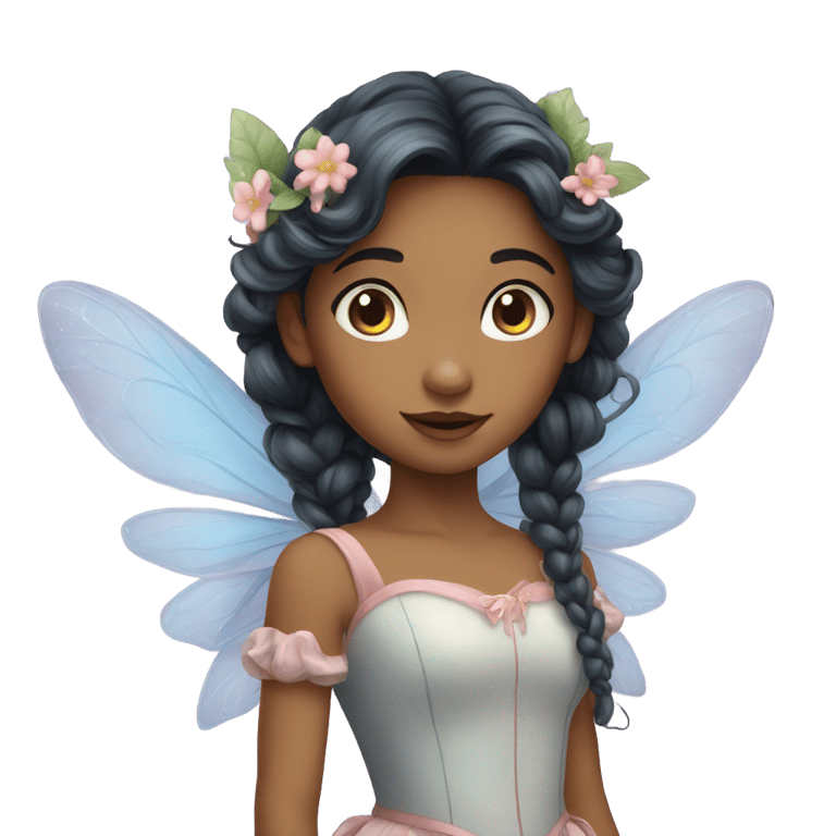 genmoji: Fairy tale girl