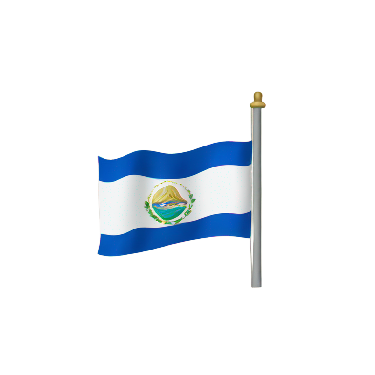 genmoji: El salvador flag