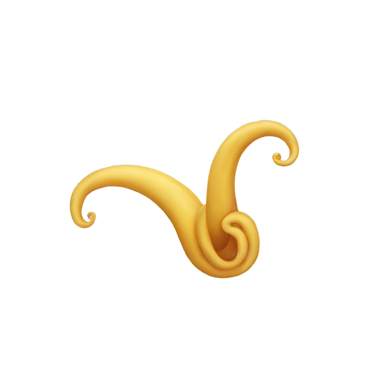 genmoji: curled horn