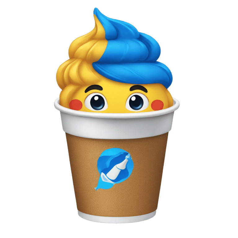 genmoji：荷荷巴斯（Dutch Bros）