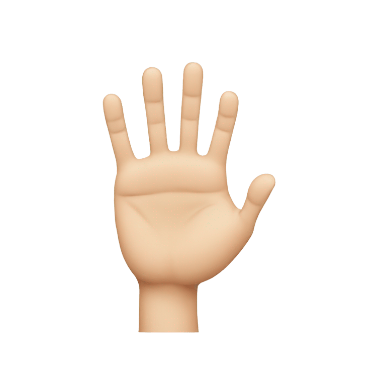 genmoji: Hand with 6 fingers