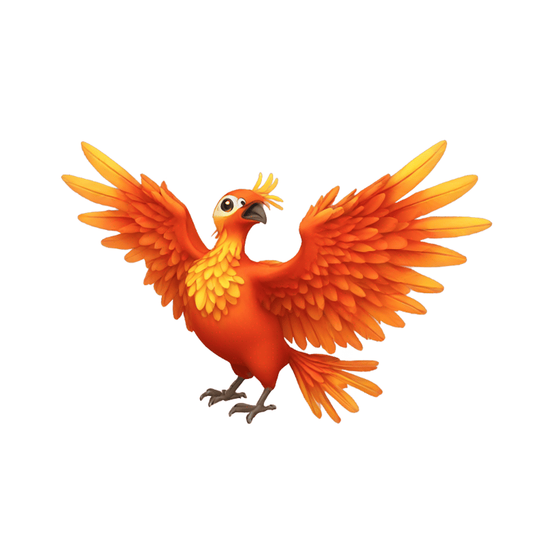 genmoji: phoenix bird