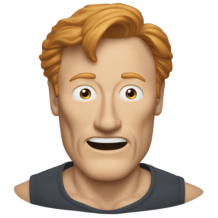 genmoji: conan o’brien tir