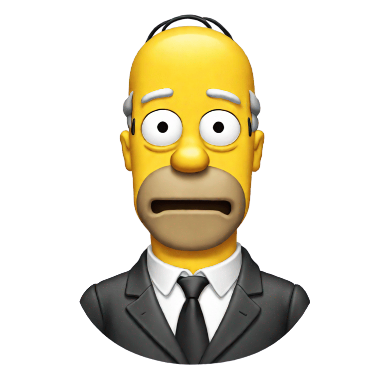 絵文字：Homer Simpson