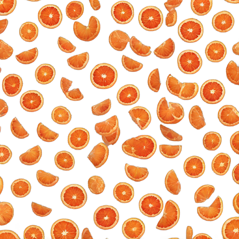 genmoji: iOS blood orange